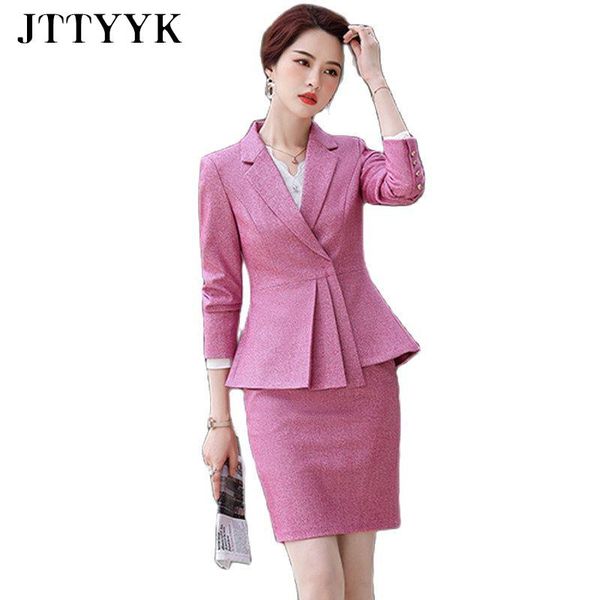 

women's two piece pants autumn pink 2 set women suit blazer and slim elegant office clothes lady oversize black casual pant, White