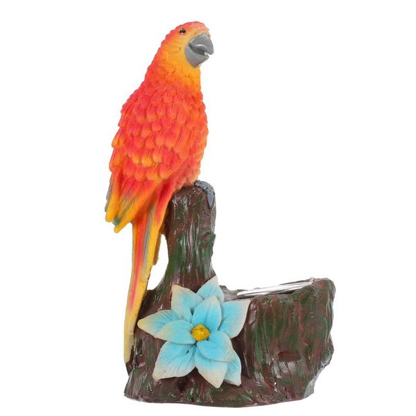 

wall lamp 1pc bird shape solar landscape resin adornment lovely home decor