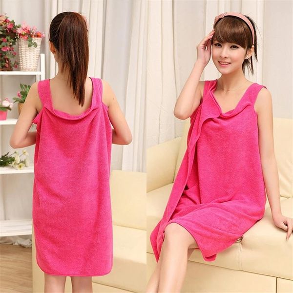 

towel bathroom women microfiber bath towels for adults wearable beach wrap gown