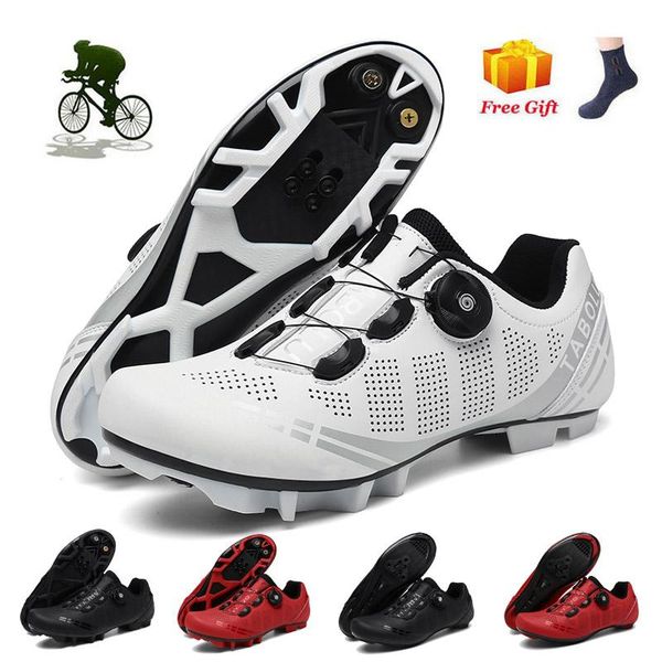 

flat cycling shoes men women professional racing road bike spd bicycle sneakers sapatilha ciclismo mtb mountain footwear, Black