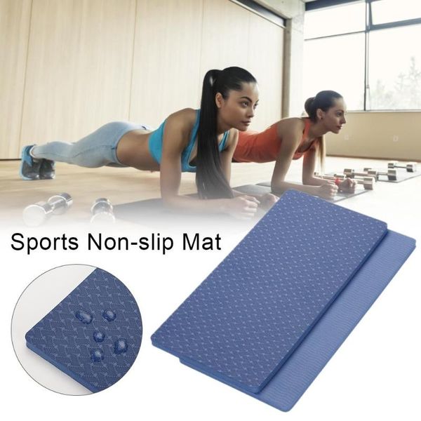 

yoga mats sports non-slip mat exercise women kneeling for workout training
