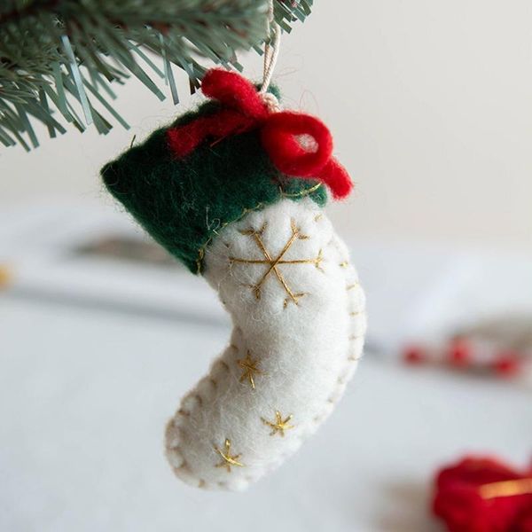 

christmas decorations wool felt pendant xmas tree ornament for decoration gift