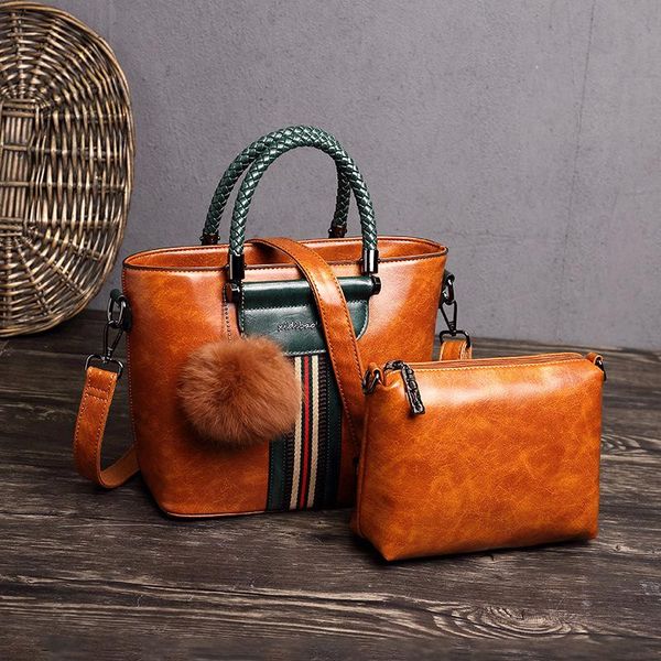 

evening bags restoring ancient ways the oil wax leather chinese style women's handbags large capacity cowhide ladies shoulder