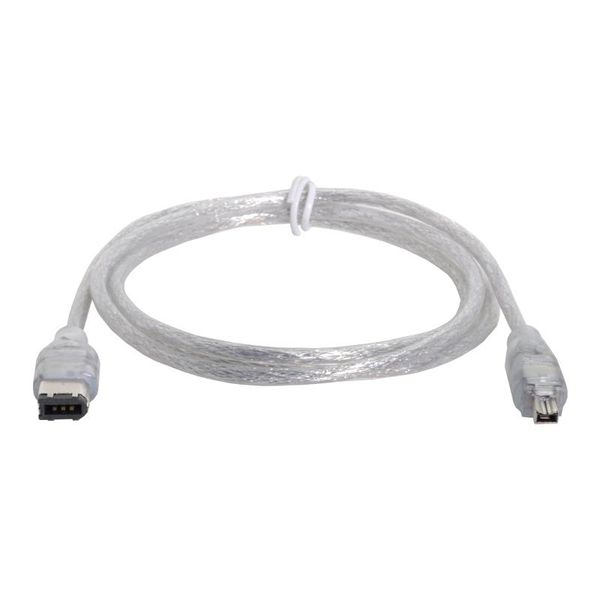 

jimier 1394 6pin to firewire 400 ieee 4 pin male ilink adapter cord cable for camera camcorder computer cables & connectors