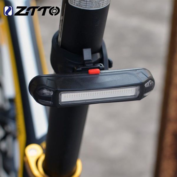 

bike lights ztto 30 leds bicycle 100 lumen usb rechargeable seatpost taillight waterproof cycling accessories