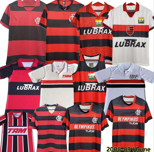 

flamengo romario retro soccer jerseys 1978 79 82 88 90 95 96 2009 10 vintage classic commemorate collection flemish football shirt bebeto mo, Black;yellow