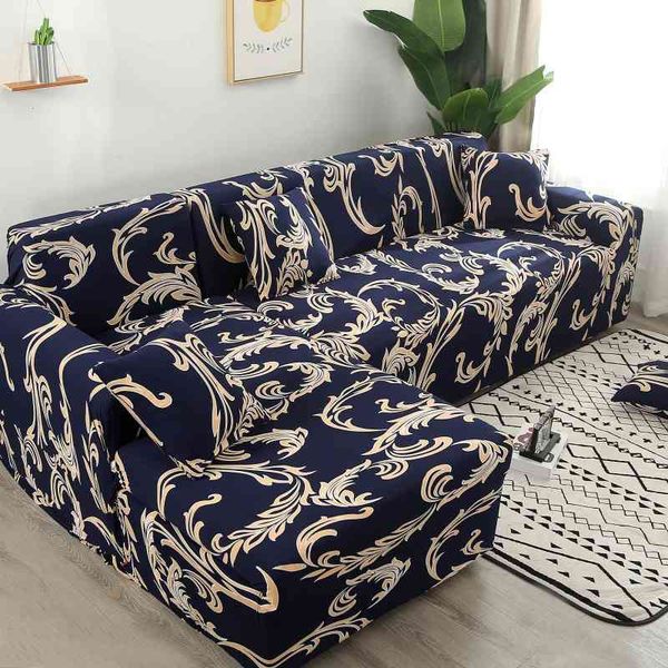 

combined elastic full cover scarf type sofa cushion