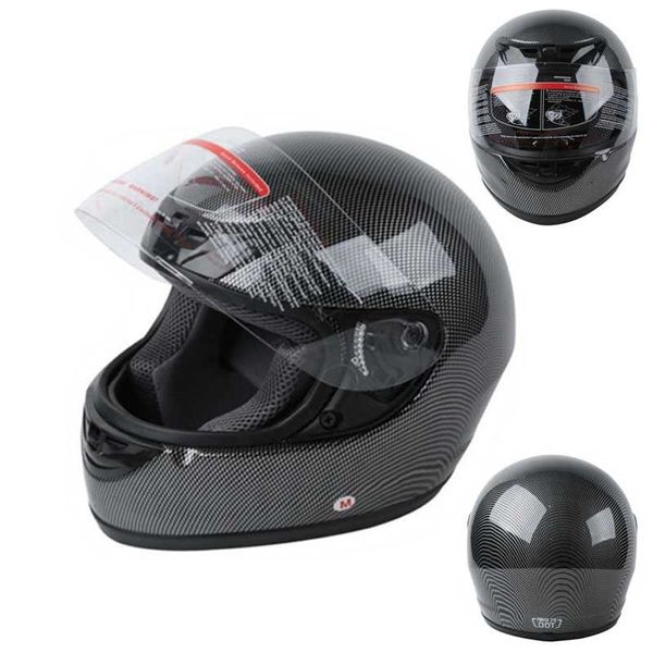 

motorcycle carbon fiber flip up full face street helmet dot s m l xl helmets