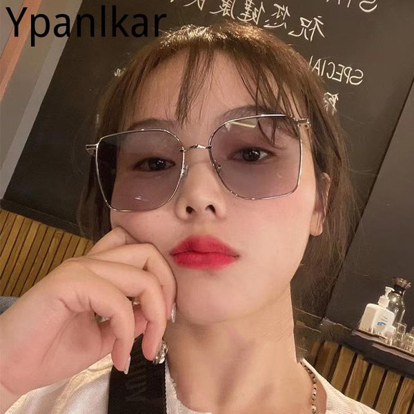 

outdoor eyewear fashion big frame square sunglasses women summer sun glasses men black uv400 oculos de sol