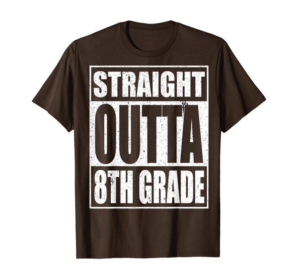 

Straight Outta 8th Grade T-Shirt Eighth Grade Gift Shirt, Mainly pictures