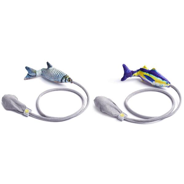 

-cat toy simulation fish interactive cats for interesting pet cat playing toys supplies