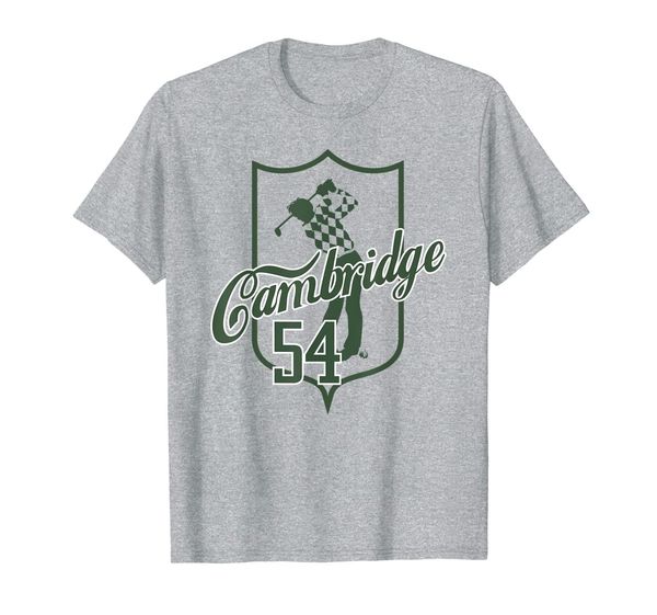 

gambridge golf golfer golfing gift t-shirt, White;black