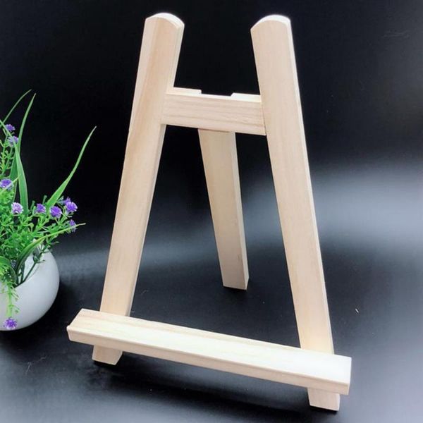 

wooden easel stand display holder triange po frame calendar shelf home decor frames