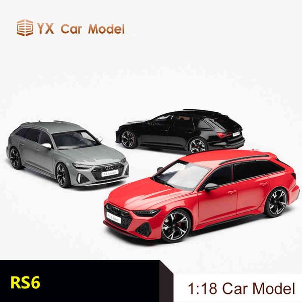 

audi rs6 c8 convertible, original, alloy, 1:18, fully open