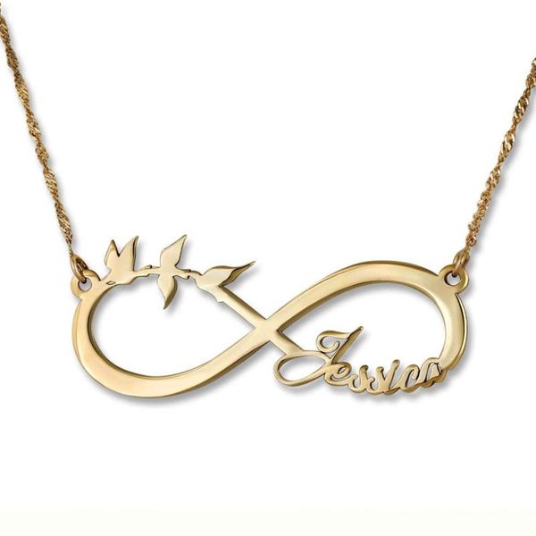 

chains neulry personalized name necklace, customized necklace gift for your love, Silver