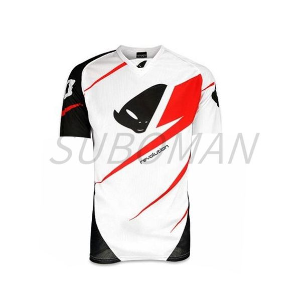 

s motocross jersey dirt bike cycling motorcycle t shirt racing bicycle off road wear clothing jackets, Black;red