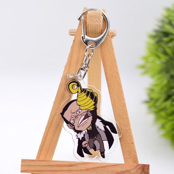 

one piece keychain anime keyring accessories keychains, Silver
