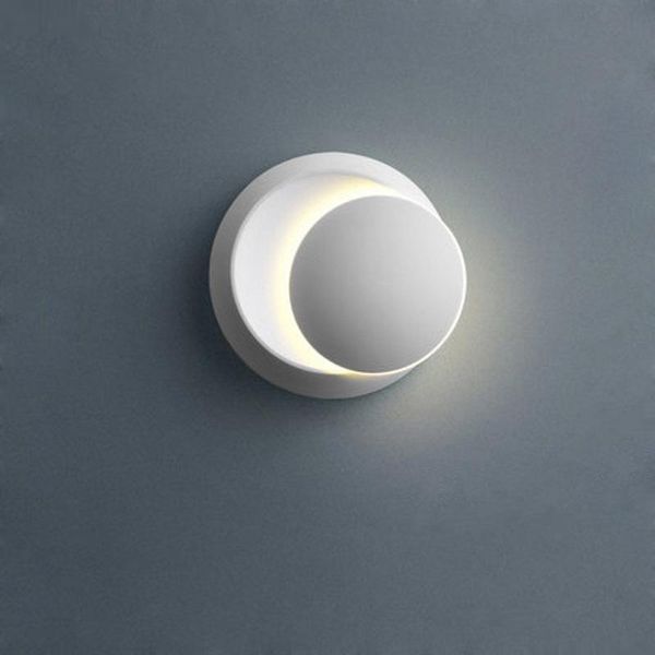 

wall lamp modern simple lamps adjustable bedside bedroom living room stairs aisle led crescent lamp.