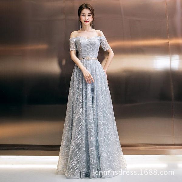 

party dresses sky blue flowers beaded prom 2021 vestido de festa longo plus size evening elegant long, White;black