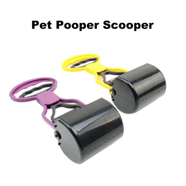 

long handle pet pooper scooper dog cat waste picker jaw poop scoop pick up clean cleaning tools supplies travel & outdoors
