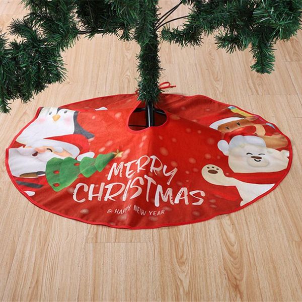 

christmas decorations 90cm tree skirt carpet year xmas decoration ornaments festive party supplies