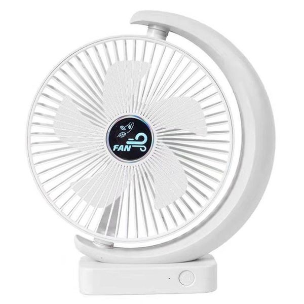 

electric fans ultra-quiet deskfan 120 degree wide-angle 3-speed adjustable 8" portable air circulation