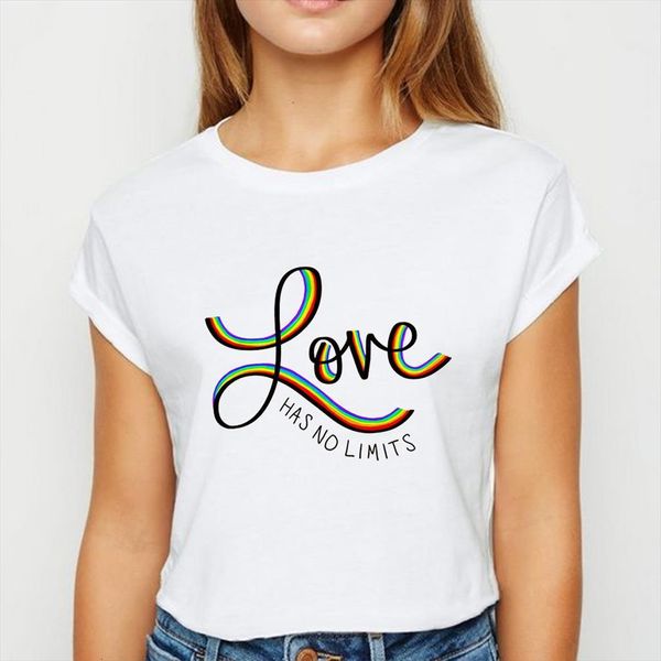 

lgbt love has no limits men t shirts womens and women o collar vestidos simple spring summer fashion comfortable, White;black
