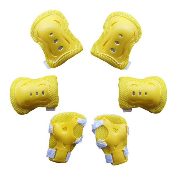 6 pezzi/set set di protezioni per pattinaggio a rotelle ragazzi ragazze ciclismo sicurezza ginocchiere gomitiere protezioni protezioni