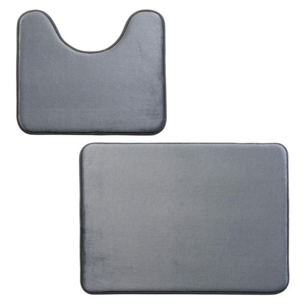 

set home use bath mat bathroom toilet floor feet water absorbent mats