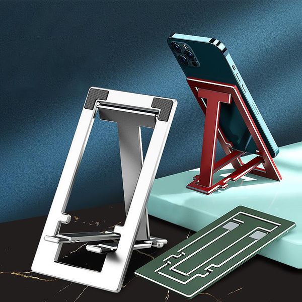 

cell phone mounts & holders mobile holder deskadjustable metal folding small simple portable universal multicolor tablet computer stand
