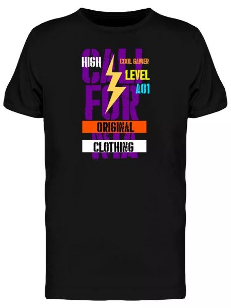 

california cool gamer men's tee -image by shutterstock, White;black