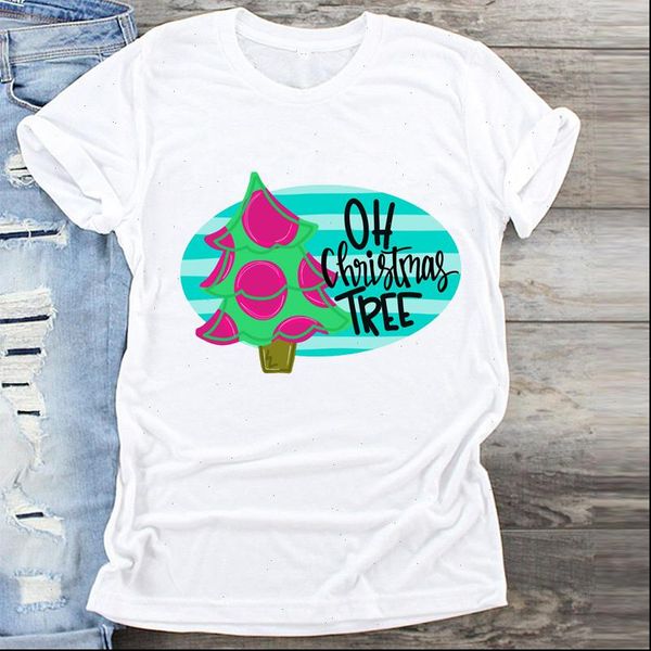 

clothing cartoon year printing women t shirt merry christmas print clothes graphic tshirts tee, White