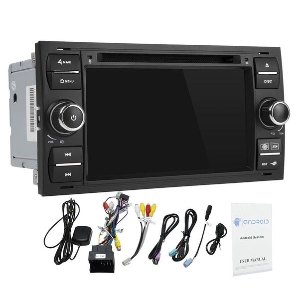 

player android 10 7 inch car dvd multimedia gps radio navi for focus ii(2005-2007) c-max(2005-2007)
