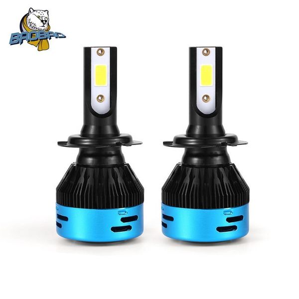 

car headlights bb537 factory price led headlight 9005 9006 h4 h7 6000k bulb kit