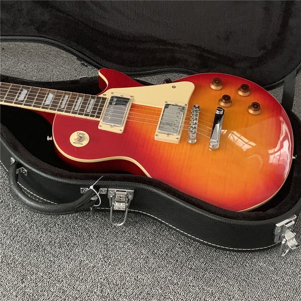 

standard electric guitar guitar, rosewood fingerboard, musical instrument.