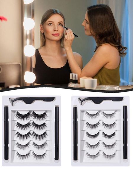 

false eyelashes magnetic eyeliner with set lash and kit