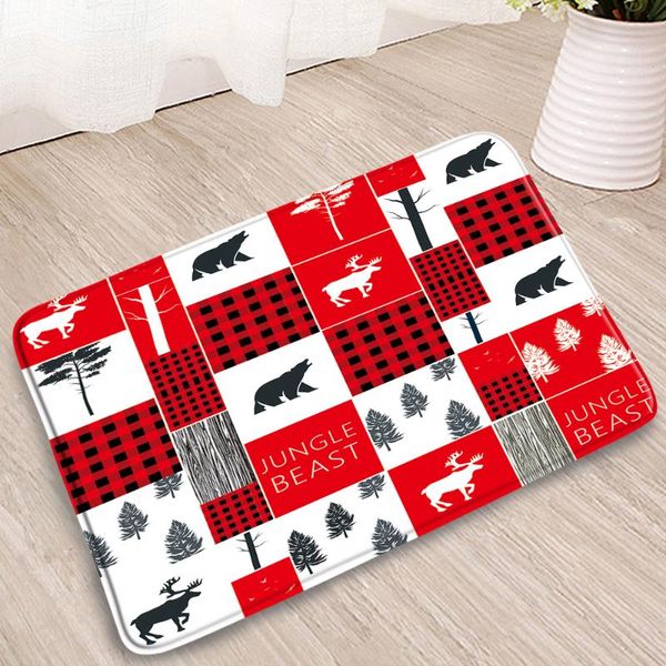 

bath mats geometry modern simplicity bedroom carpets cartoon bathroom kitchen flannel absorbent anteroom rug washable home decoration