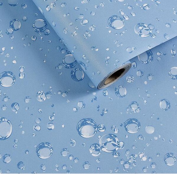 

wallpapers 5m self adhesive pvc wallpaper 3d water drops wall stickers for living room bedroom modern home decor sticker