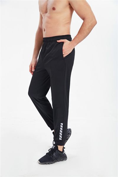 

mbf20152 men running pants cotton slim comfortable tapered athletic sweatpants casual with pockets for jogging, workout, gym, training black, Black;blue