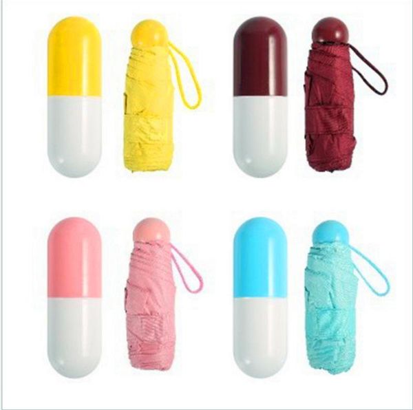 

umbrellas five fold umbrella ultra light mini sun black glue sunscreen pocket sunny and rainy