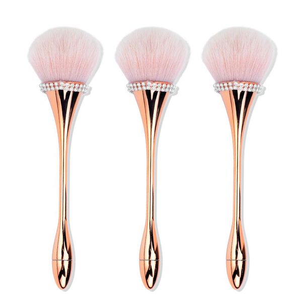

eyelash curler 1pcs nail cleaning brush soft hair acrylic uv gel powder dust remover brushes art cleaner pen manicuring care tool