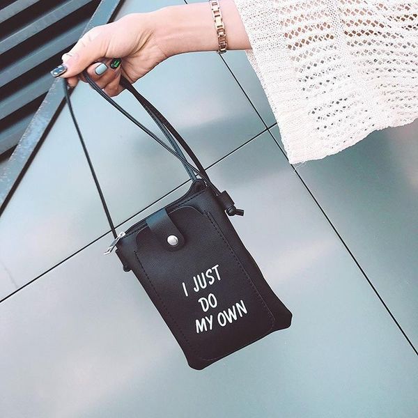 

evening bags mobile phone bag female oblique cross-pack