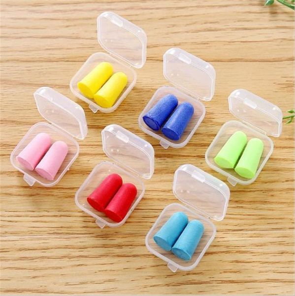 1 пары Paon Ear Plugs Shoom Reousable Блокировщик / Фильтр Звукоизоляционные наушники для спящих ушей силиконовые