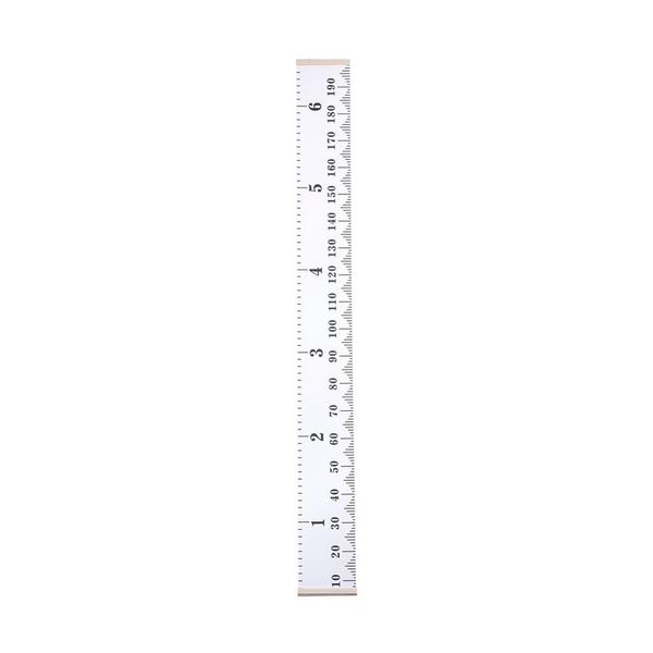 

baby growth chart handing ruler wall decor for kids, canvas removable height 79inchx 7.9inch stickers