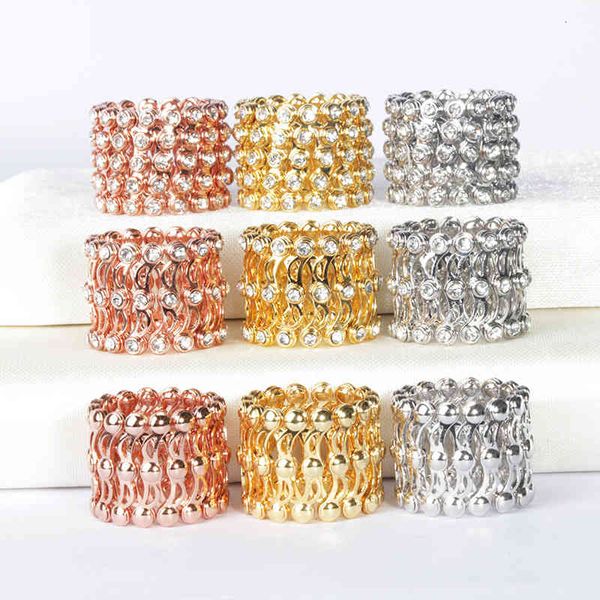 

the ring of rings, adjustable ring, male change bracelet, female tiktok, the same jewelry., Silver