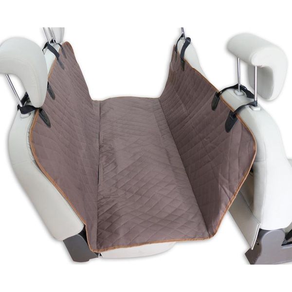 

kennels & pens jushe 2021 brown car pet pad dog rear seat waterproof cushion
