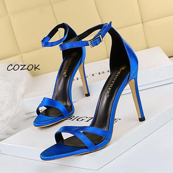 

dress shoes sandals women 2021 luxury party night fashion high heels for, Black