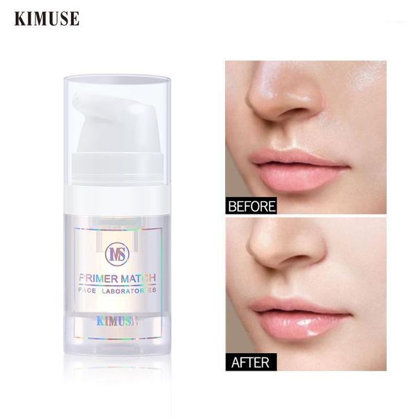

primer match oil-control face base lip facial makeup vitamin moisturizer easy to absorb minimize pores care1