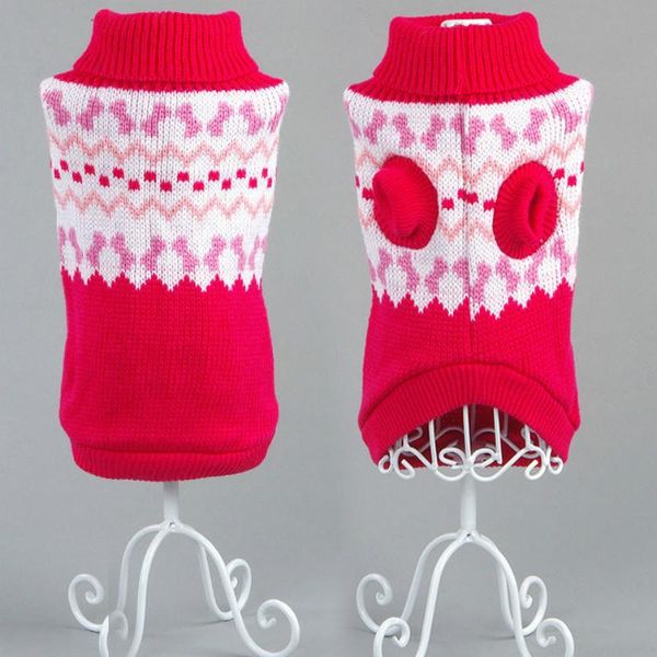 

warm dog cat sweater costume for small dogs cats chihuahua clothing winter turtleneck knitted pet puppy clothes apparel