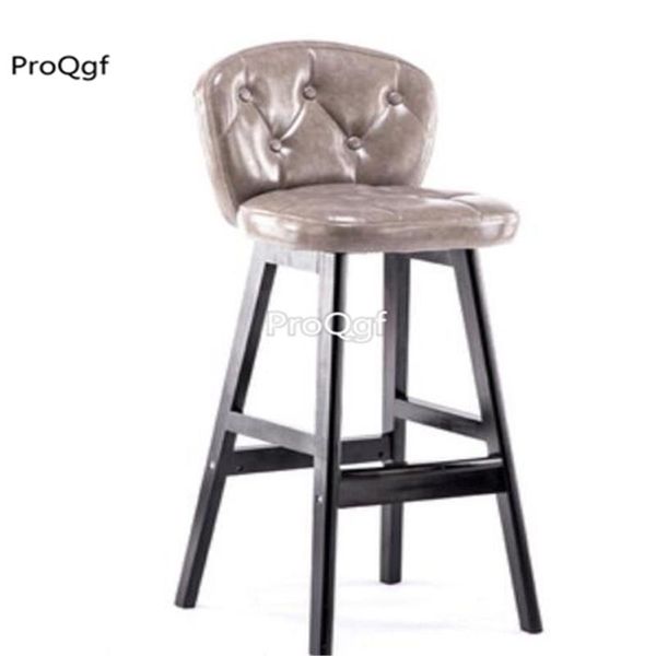

proqgf 1pcs a set garden fashion chair leather wood style camp furniture